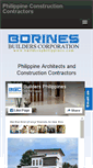 Mobile Screenshot of buildersphilippines.com